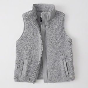Abercrombie & Fitch Sherpa Vest
